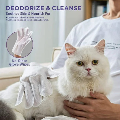 🔥Summer Solstice Flash Sale!🔥Odor-Removing Pet Grooming Gloves