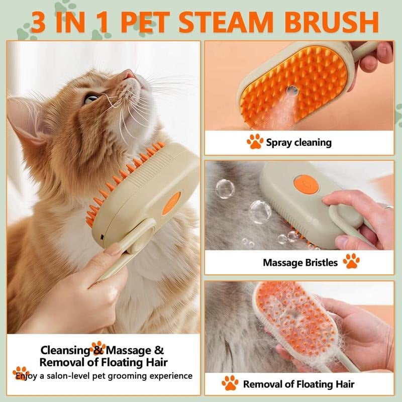 🔥 Pet Steam Brush