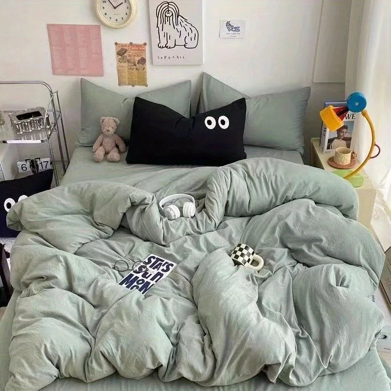 Big Eyes Home Bedding Set