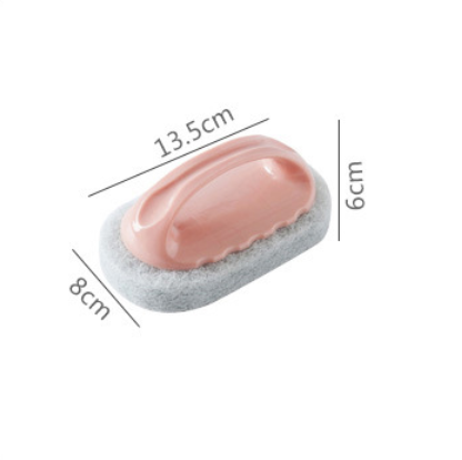 Stain removal and cleaning sponge brush